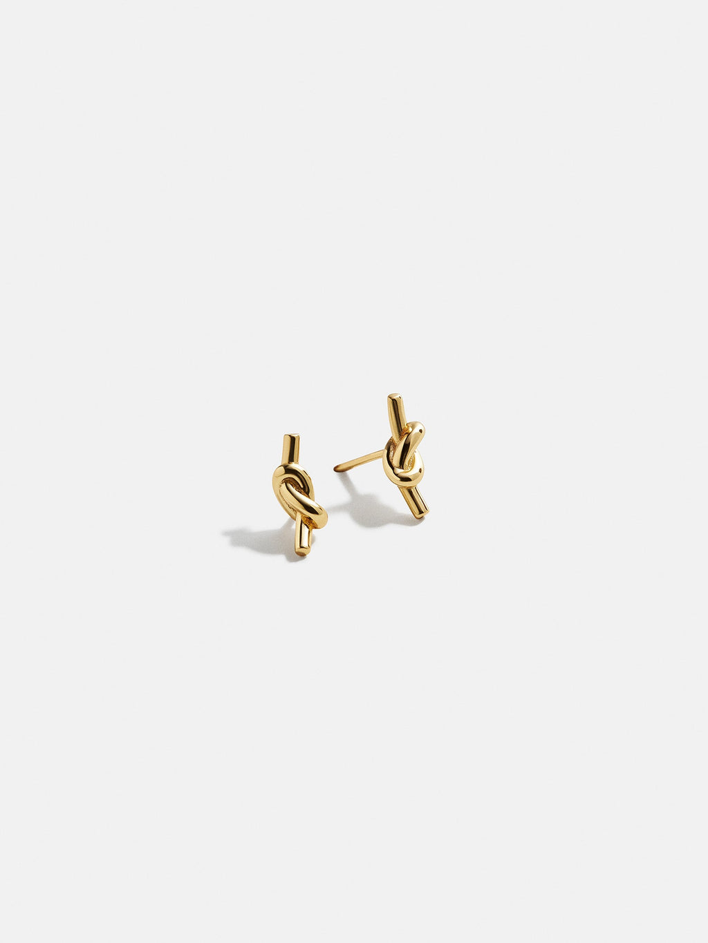 18K Gold Just For Fun Earrings - Knot