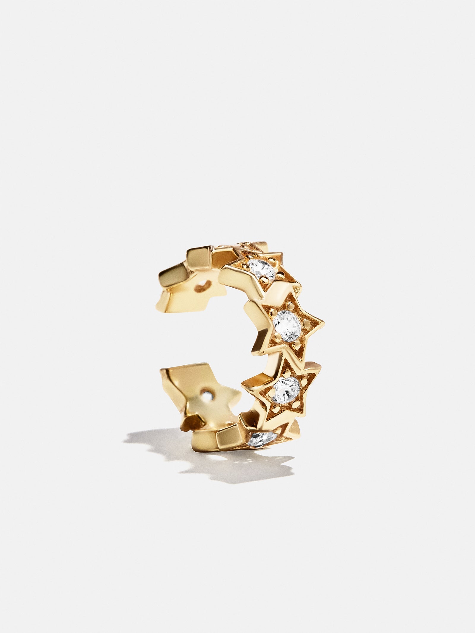 18K Gold Star Ear Cuff - Star